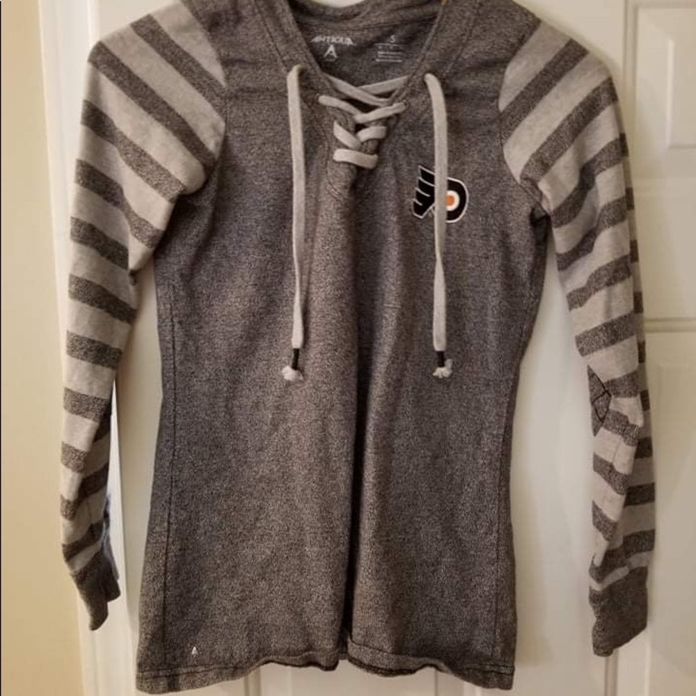 Philadelphia Flyers Women’s Lace-Up Sweater
